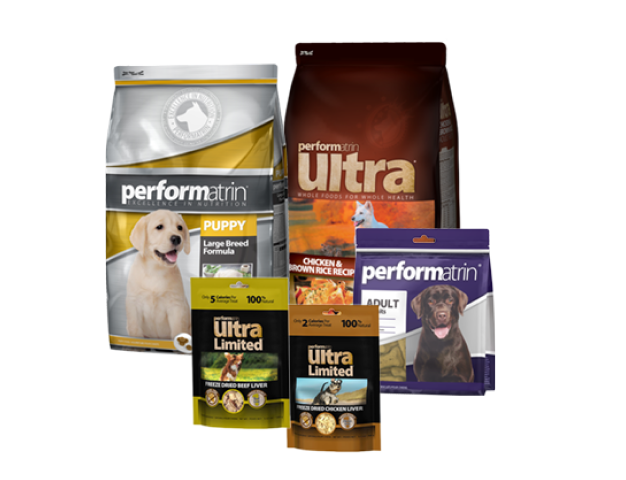 Performatrin dog food