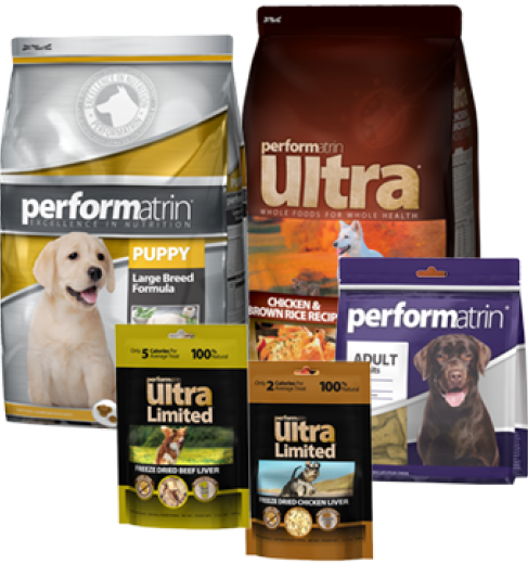 Performatrin dog food