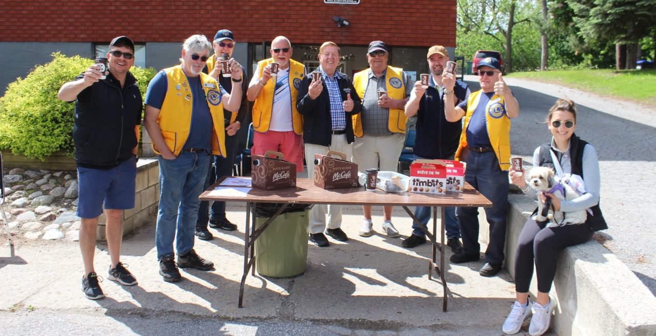 Aliston Lions Club members