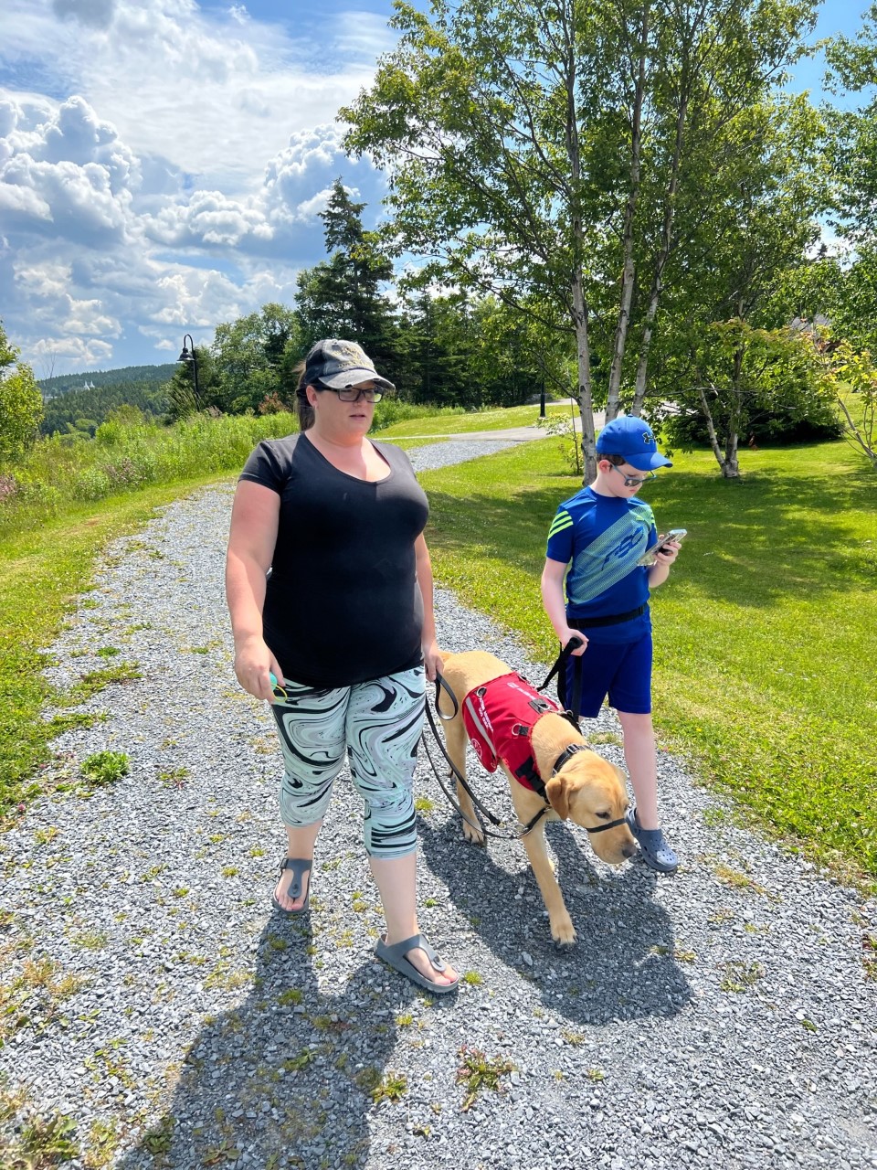 Kyler now has more independence when going out because he has Duncan. Words can’t express how much of an impact Duncan has had on our family.