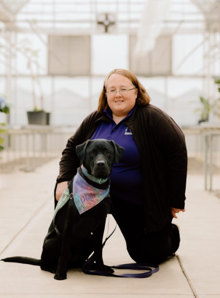 NancyC-757x1024 Mother with child tethered to her Autism Assistance Dog