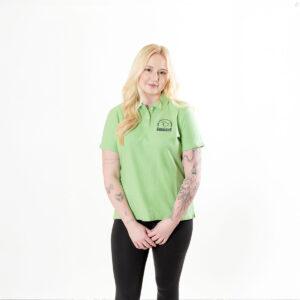 Ladies Lime Green Golf Shirt