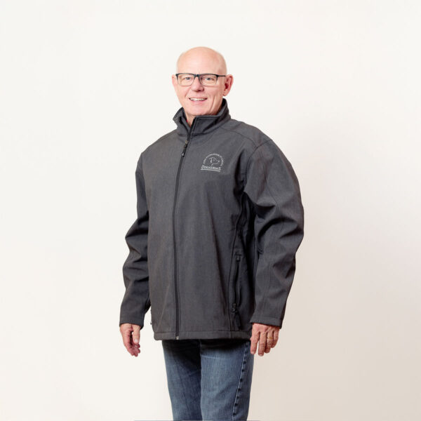 Mens Grey Shell Jacket