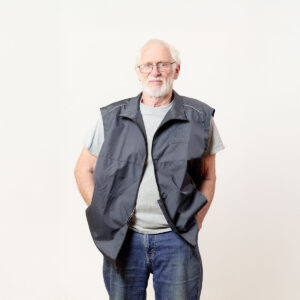 Navy Blue Nylon Vest