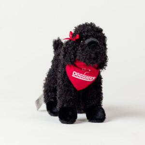Plush Puppy - Black Poodle