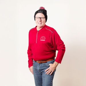 Red 1/4 Zip Pullover