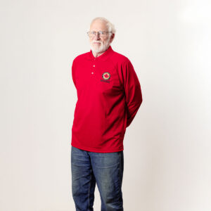 Red Long Sleeve Golf - Anniv Ed