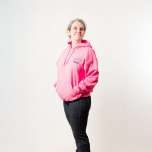 Bright Pink Hoodie